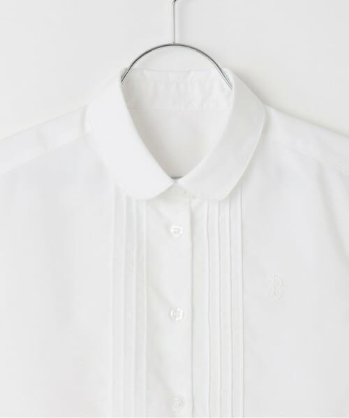 pom ponette junior / ポンポネット ジュニア シャツ・ブラウス | 【卒服】【シワになりにくい】丸襟シャツ | 詳細2