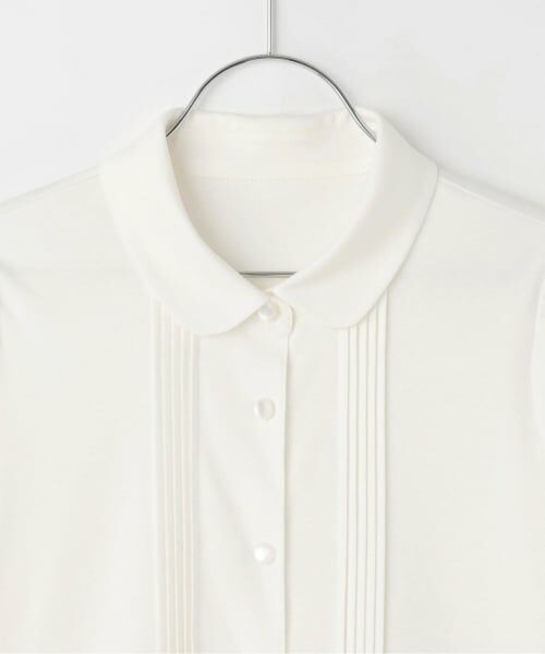 pom ponette junior / ポンポネット ジュニア シャツ・ブラウス | 【卒服】【防汚加工】丸襟カットブラウス | 詳細2