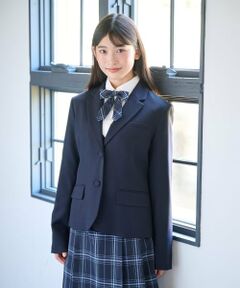 pom ponette junior / ポンポネット ジュニア テーラードジャケット | 【卒服】ウール2つ釦ジャケット