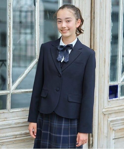 pom ponette junior / ポンポネット ジュニア テーラードジャケット | 【卒服】ウール2つ釦ジャケット | 詳細12