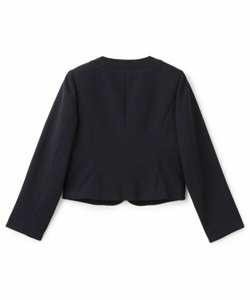 pom ponette junior / ポンポネット ジュニア テーラードジャケット | 【卒服】ウールノーカラージャケット | 詳細1