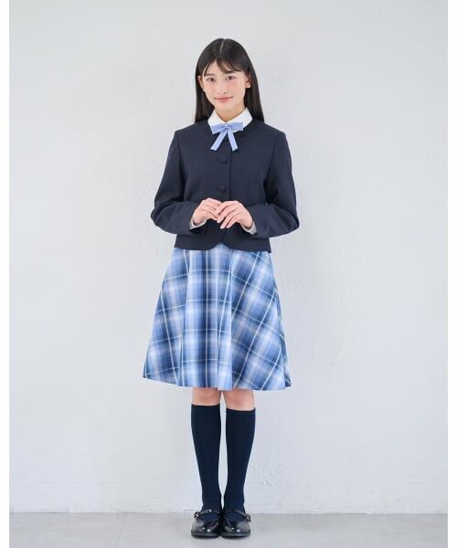 pom ponette junior / ポンポネット ジュニア テーラードジャケット | 【卒服】ウールノーカラージャケット | 詳細13