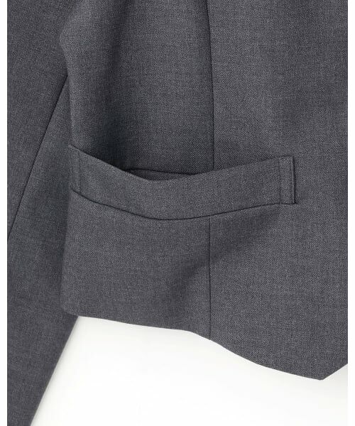 pom ponette junior / ポンポネット ジュニア テーラードジャケット | 【卒服】ショート丈ジャケット | 詳細5