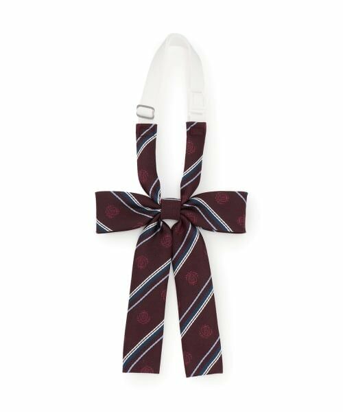 pom ponette junior / ポンポネット ジュニア ネクタイ | 【卒服】ストライプスクールリボン | 詳細5