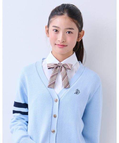 pom ponette junior / ポンポネット ジュニア ネクタイ | 【卒服】ストライプスクールリボン | 詳細7
