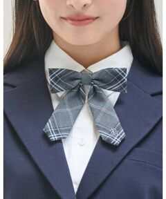 pom ponette junior / ポンポネット ジュニア ネクタイ | 【卒服】チェックリボンタイ