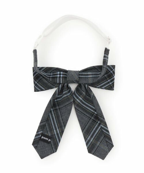 pom ponette junior / ポンポネット ジュニア ネクタイ | 【卒服】チェックリボンタイ | 詳細1