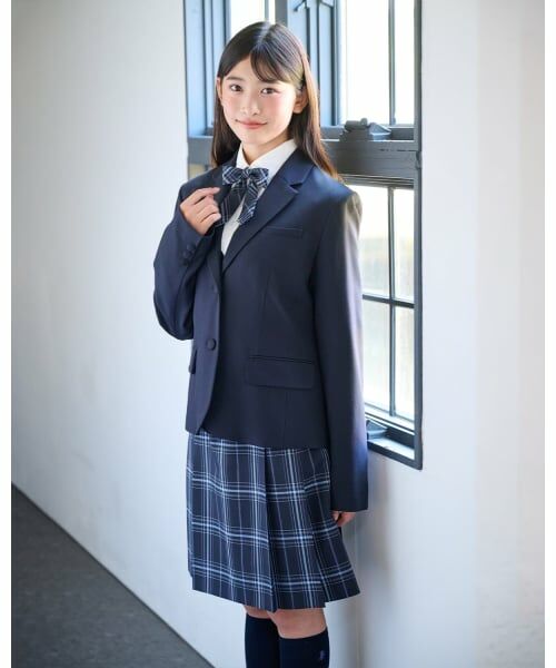 pom ponette junior / ポンポネット ジュニア ネクタイ | 【卒服】チェックリボンタイ | 詳細12