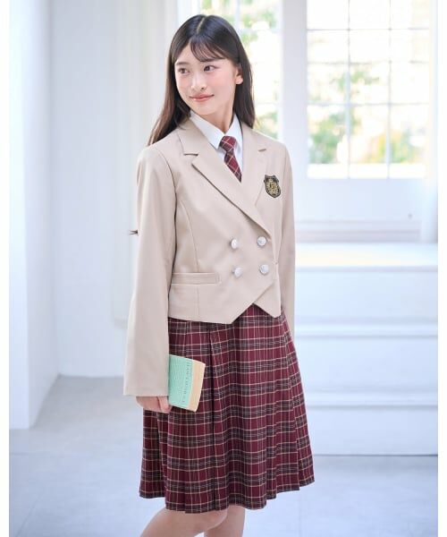 pom ponette junior / ポンポネット ジュニア ドレス | 【卒服】ドッキング長袖ワンピース | 詳細21