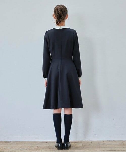 pom ponette junior / ポンポネット ジュニア ドレス | 【卒服】ウール白襟ワンピース | 詳細12