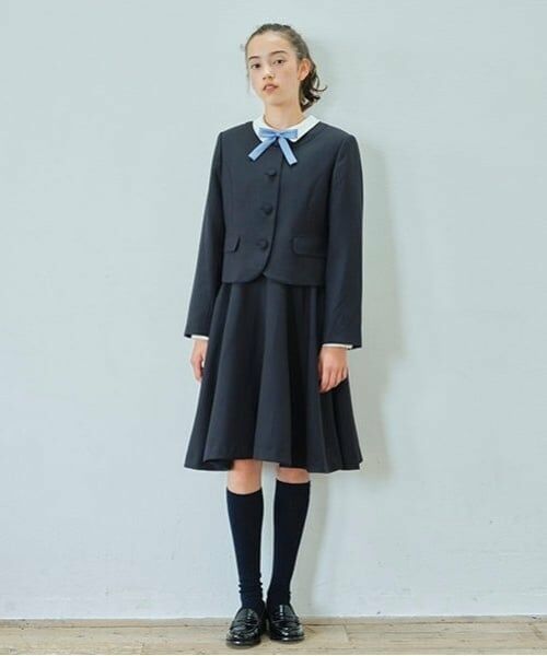 pom ponette junior / ポンポネット ジュニア ドレス | 【卒服】ウール白襟ワンピース | 詳細13
