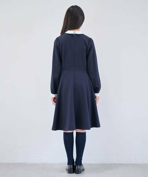 pom ponette junior / ポンポネット ジュニア ドレス | 【卒服】ウール白襟ワンピース | 詳細15