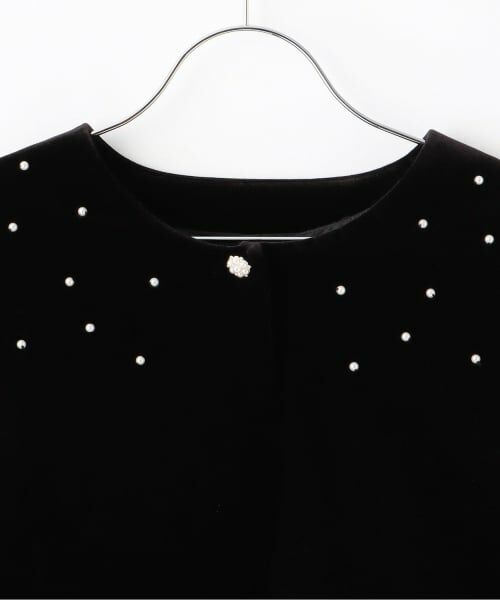 pom ponette junior / ポンポネット ジュニア セットアップ | パニエつきノースリーブドレス×ボレロセット | 詳細3