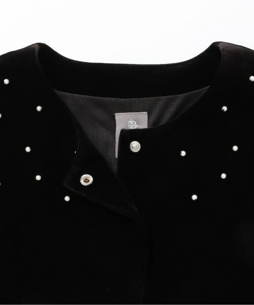 pom ponette junior / ポンポネット ジュニア セットアップ | パニエつきノースリーブドレス×ボレロセット | 詳細4