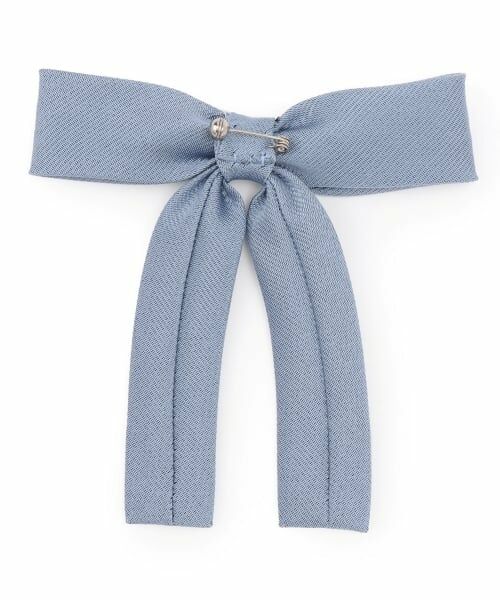 pom ponette junior / ポンポネット ジュニア ネクタイ | 【卒服】ソリッドリボンブローチ | 詳細1