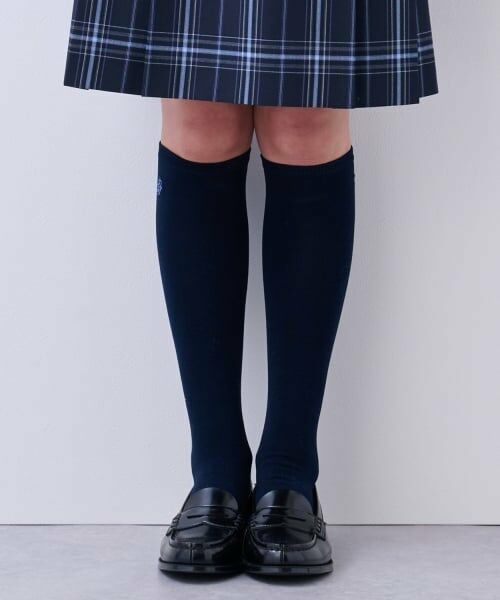 pom ponette junior / ポンポネット ジュニア ソックス | 【卒服】ワンポイント刺しゅうハイソックス | 詳細5