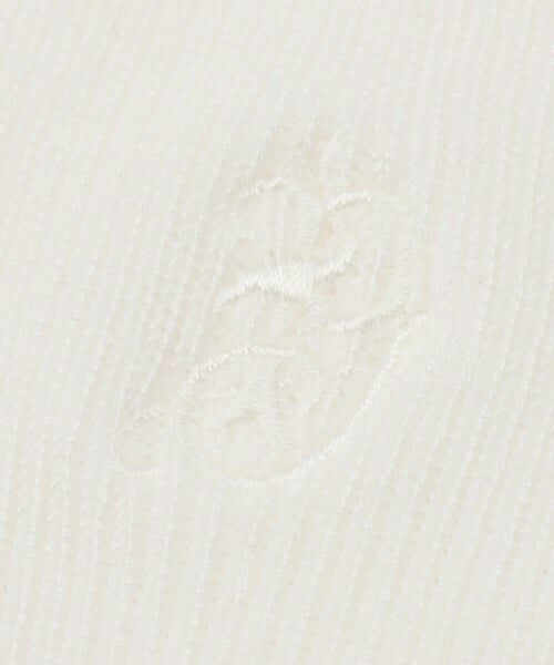 pom ponette junior / ポンポネット ジュニア ソックス | 【卒服】細リブ刺しゅうクルーソックス | 詳細3