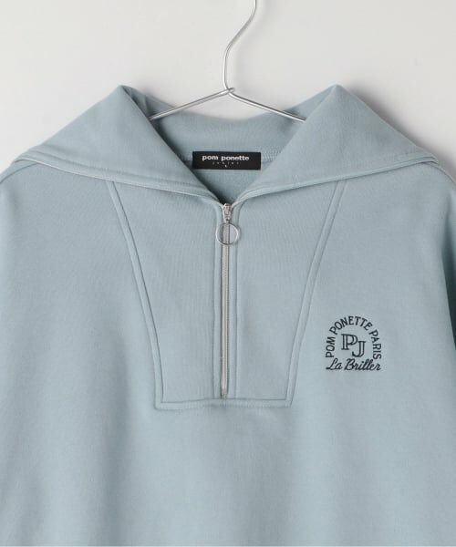 pom ponette junior / ポンポネット ジュニア スウェット | ハーフZIPトレーナー | 詳細2