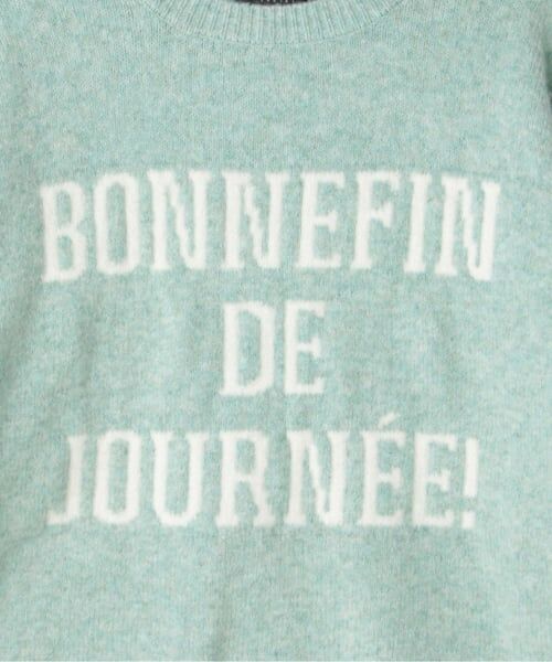 pom ponette junior / ポンポネット ジュニア ニット・セーター | ロゴジャカードニットプルオーバー | 詳細3