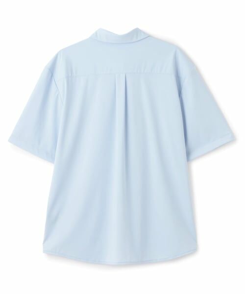 pom ponette junior / ポンポネット ジュニア シャツ・ブラウス | 【UVカット】角衿半袖カットソーシャツ | 詳細1