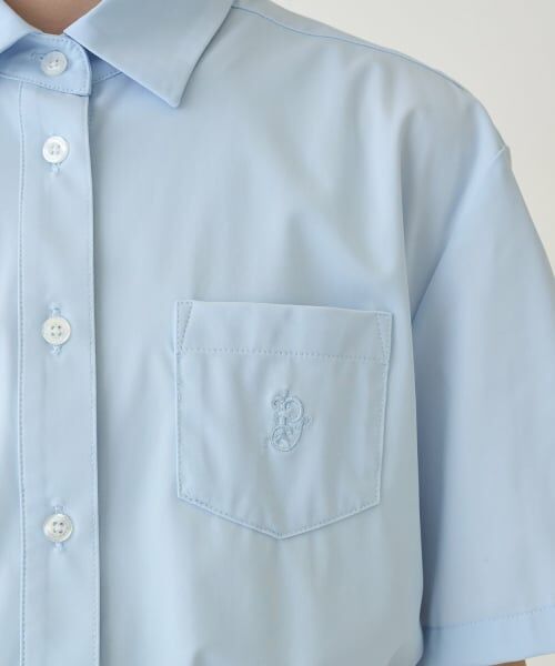 pom ponette junior / ポンポネット ジュニア シャツ・ブラウス | 【UVカット】角衿半袖カットソーシャツ | 詳細11