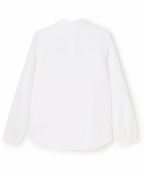 pom ponette junior / ポンポネット ジュニア シャツ・ブラウス | 【卒服】【シワになりにくい】丸衿長袖シャツ | 詳細1