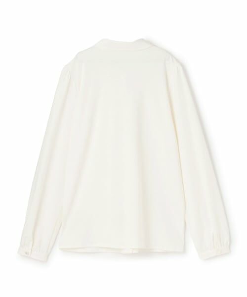 pom ponette junior / ポンポネット ジュニア シャツ・ブラウス | 【卒服】【防汚加工】丸襟カットブラウス | 詳細1