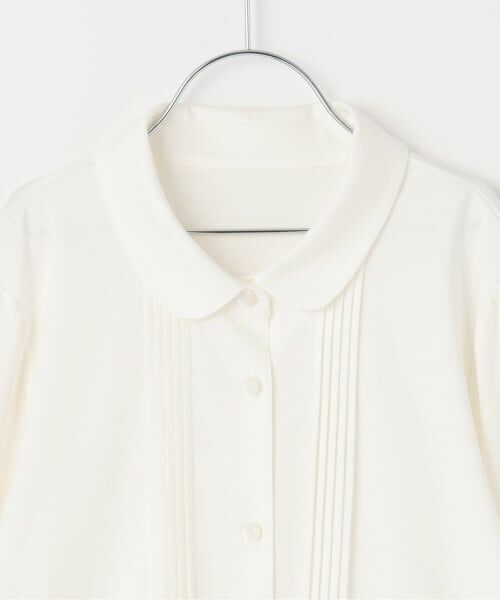 pom ponette junior / ポンポネット ジュニア シャツ・ブラウス | 【卒服】【防汚加工】丸襟カットブラウス | 詳細2