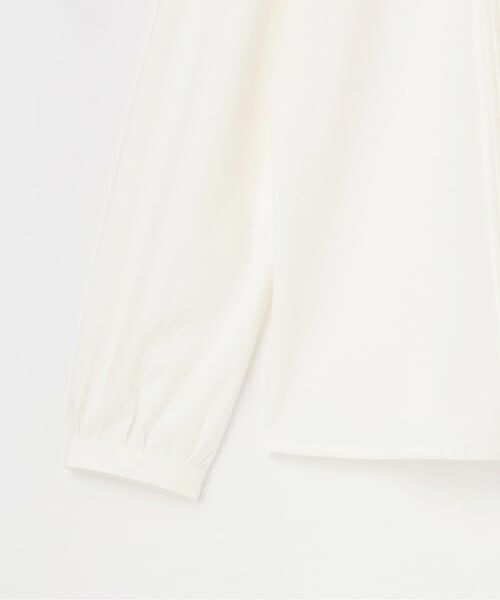 pom ponette junior / ポンポネット ジュニア シャツ・ブラウス | 【卒服】【防汚加工】丸襟カットブラウス | 詳細3