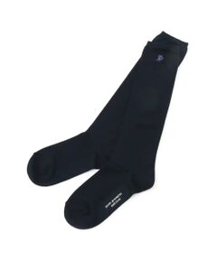 pom ponette junior / ポンポネット ジュニア ソックス | ＊ワンポイント刺しゅうハイソックス