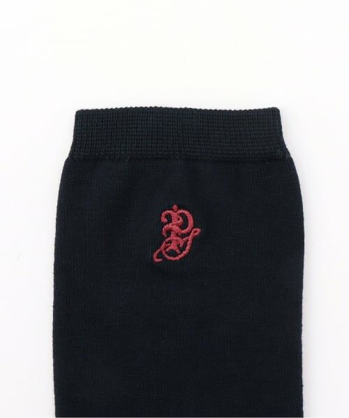 pom ponette junior / ポンポネット ジュニア ソックス | ＊ワンポイント刺しゅうハイソックス | 詳細1