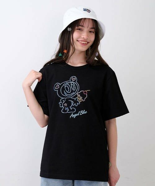 pom ponette junior / ポンポネット ジュニア Tシャツ | ナカムラくんキラキラストーンTシャツ | 詳細1