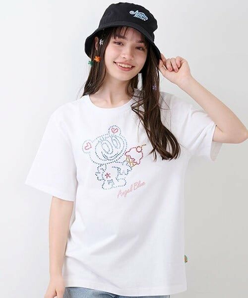 pom ponette junior / ポンポネット ジュニア Tシャツ | ナカムラくんキラキラストーンTシャツ | 詳細4