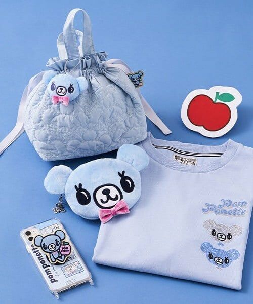 pom ponette junior / ポンポネット ジュニア Tシャツ | ミントくんキラキラストーンTシャツ | 詳細12