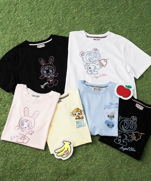 pom ponette junior / ポンポネット ジュニア Tシャツ | ミントくんキラキラストーンTシャツ | 詳細13