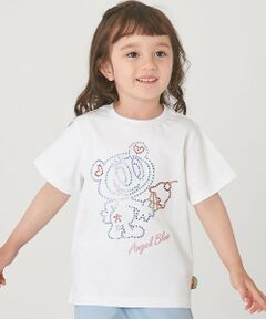 pom ponette junior / ポンポネット ジュニア Tシャツ | ナカムラくんキラキラストーンTシャツ【100㎝】