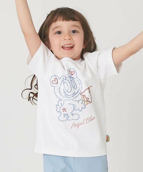 pom ponette junior / ポンポネット ジュニア Tシャツ | ナカムラくんキラキラストーンTシャツ【100㎝】 | 詳細2