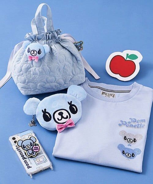 pom ponette junior / ポンポネット ジュニア ポーチ | ミントくんフェイスポーチ | 詳細5