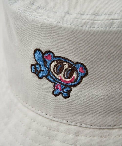 pom ponette junior / ポンポネット ジュニア ハット | ナカムラくんバケットハット(ピンバッジ付き） | 詳細11