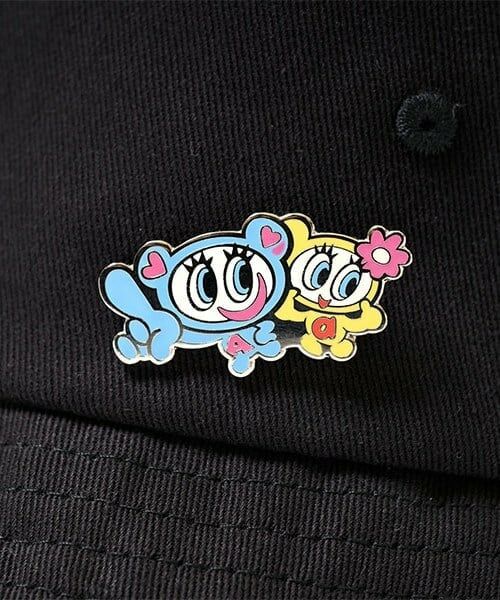 pom ponette junior / ポンポネット ジュニア ハット | ナカムラくんバケットハット(ピンバッジ付き） | 詳細8