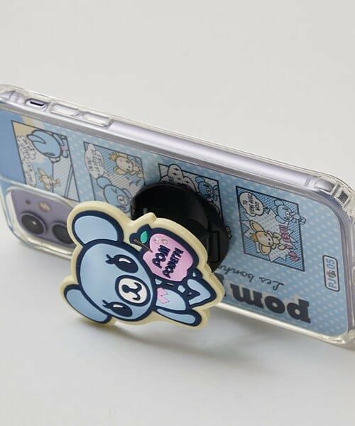 pom ponette junior / ポンポネット ジュニア モバイルケース | ミントくんスマホグリップ | 詳細4