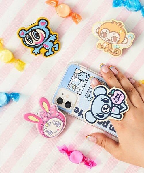 pom ponette junior / ポンポネット ジュニア モバイルケース | ミントくんスマホグリップ | 詳細6