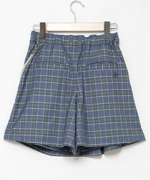 pom ponette junior / ポンポネット ジュニア ショート・ハーフ・半端丈パンツ | チェーン付きプリーツラップキュロット | 詳細10