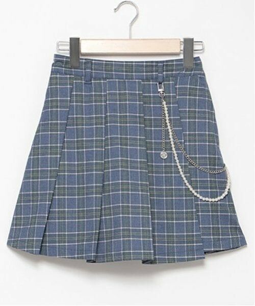 pom ponette junior / ポンポネット ジュニア ショート・ハーフ・半端丈パンツ | チェーン付きプリーツラップキュロット | 詳細22