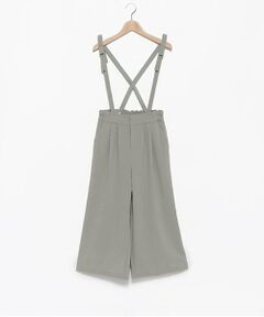 pom ponette junior / ポンポネット ジュニア サロペット・オールインワン | サス付きワイドパンツ