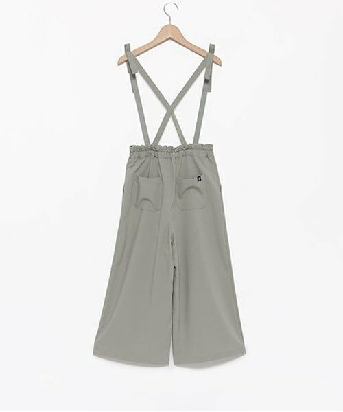 pom ponette junior / ポンポネット ジュニア サロペット・オールインワン | サス付きワイドパンツ | 詳細1