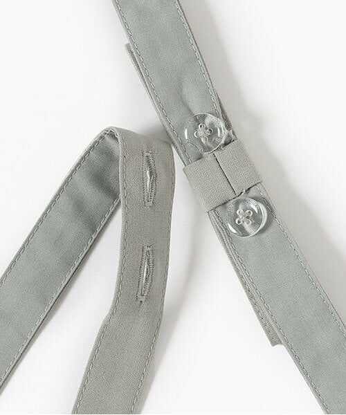 pom ponette junior / ポンポネット ジュニア サロペット・オールインワン | サス付きワイドパンツ | 詳細5