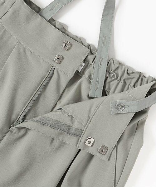 pom ponette junior / ポンポネット ジュニア サロペット・オールインワン | サス付きワイドパンツ | 詳細7