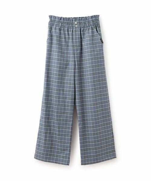 pom ponette junior / ポンポネット ジュニア その他パンツ | イージーワイドストレートパンツ（ブルー）