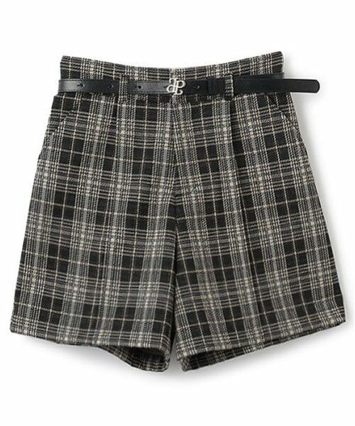 pom ponette junior / ポンポネット ジュニア ショート・ハーフ・半端丈パンツ | ベルトつきカットショーパン | 詳細9